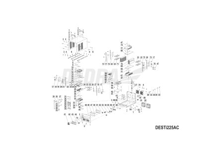 Napájecí deska DEDRA XDESTI225AC.03