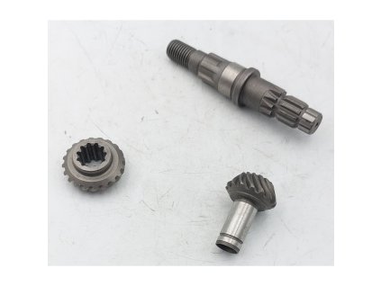 Vřeteno s hnacím hřídelem a přijímacím kolem(83, 88, 89) DEDRA XDED8716.83