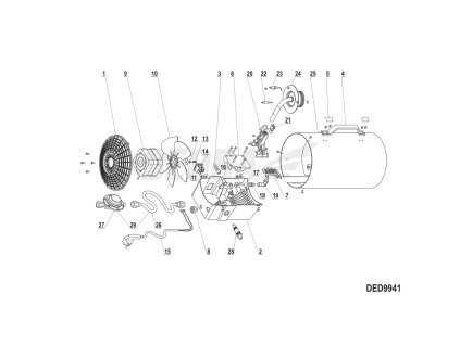 Redukce 500mbar 1,5 kg/h DEDRA XDED9941.27