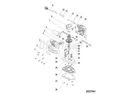 Rotor DEDRA XDED7941.29