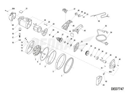 Motýlí matice DEDRA XDED7747.15