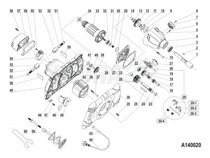 Spouštěcí modul DEDRA XA140020X.54