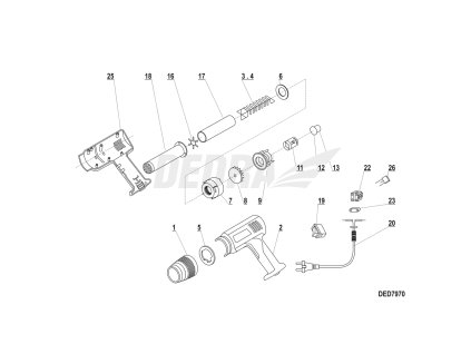 Současný motor DEDRA XDED7970.11