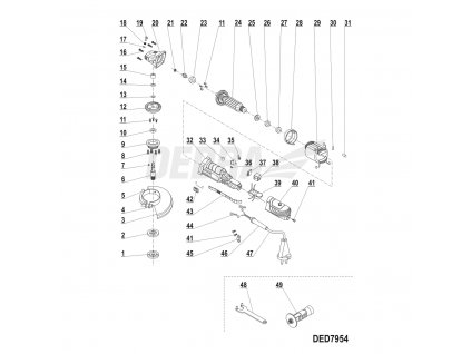 Regulátor otáček DEDRA XDED7954.39