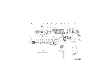 Stojan DEDRA XDED7958K.28