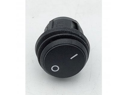 Kolébkový spínač BLACK 0-I 230V pro DED7521/22, nový DEDRA XDED7521X.01