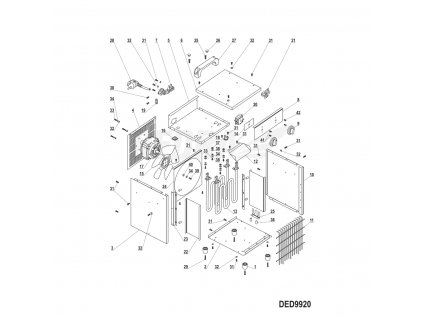 Termostat 16A DEDRA XDED9920.21