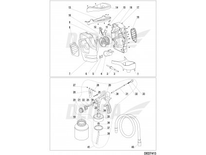Přepínač SC791 DEDRA XDED7413.12