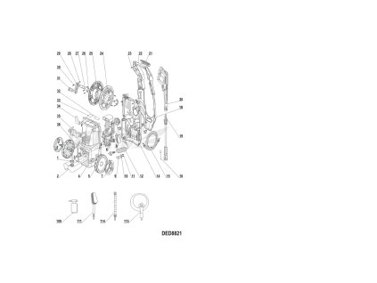 Pěnovací stroj DEDRA XDED8821.109
