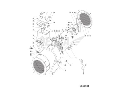 Napájecí kabel DEDRA XDED9933.98