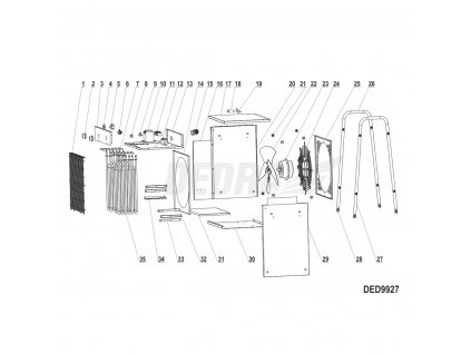 Termostat YT-WN16 T250 DEDRA XDED9927.06
