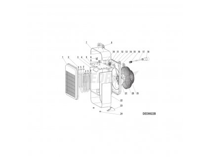 Termostat 16A DEDRA XDED9922B.11