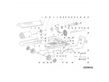Motor s čerpadlem DEDRA XDED9953A.66