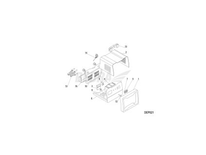 Přepínač min/boost DEDRA XDEP021.07