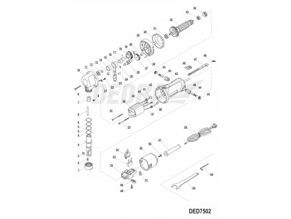 Excentrické kolo DEDRA XDED7502.18