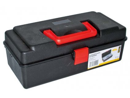 Plastový kufr na nářadí, 320x160x120 mm, s 1 přihrádkou MAGG PROFI PP141