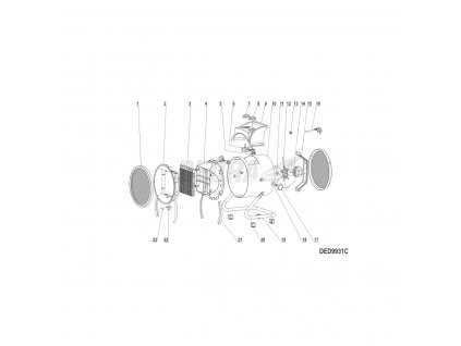 Tepelná ochrana 85C DEDRA XDED9931C.22