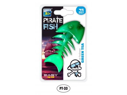 Osvěžovač vzduchu - Green Tea PIRATE FISH POWER AIR PT-33