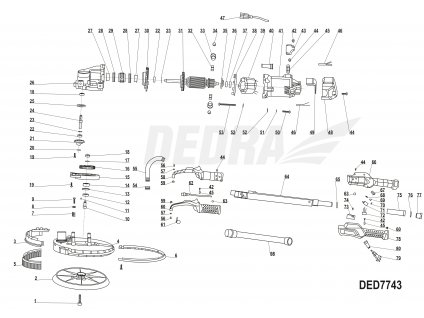 regulátor otáček DEDRA XDED7743.73