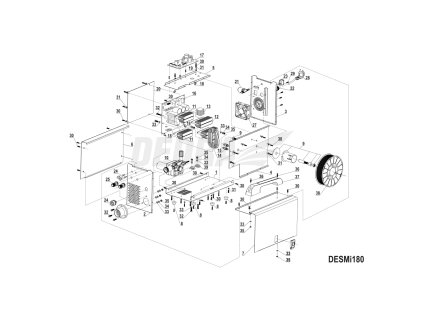 pouzdro elektrody DEDRA XDESMI180.12