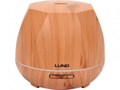 Aroma difuzér 500 ml, světlé dřevo, dálkový ovladač Lund TO-66903
