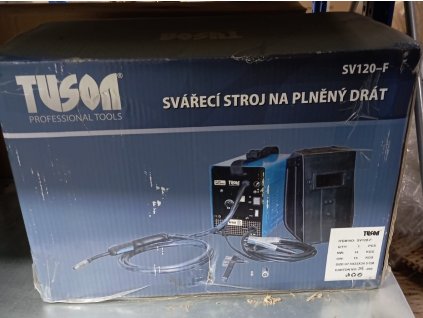 TUSON - Svářecí stroj na plněný drát SV120-F + drát 1099 II. jakost TUSON SV120-F-AK A