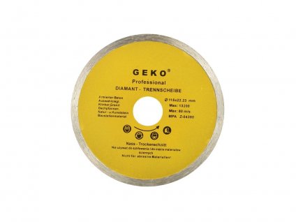 Diamantový řezný kotouč (celistvý) - 115 x 22,23 mm