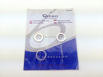 Sada 3ks redukčních kroužků (22,2-20, 22,2-16, 22,2-12,7mm)