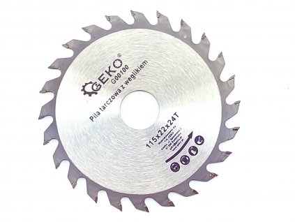 Pilový kotouč do úhlové brusky s SK plátky - 115 x 22,23 / 24 Z