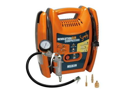 Lehký a přenosný bezolejový kompresor bez nádoby SIMPLY 1100W + příslušenství