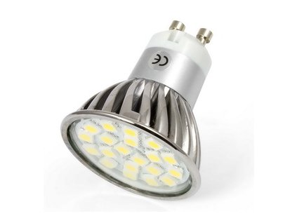 LED bodové světlo, závit GU10, 3W, 3300K, 20SMD, 220V