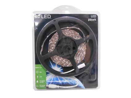 LED pásek 5m, 30LED/m, 5050, bílá