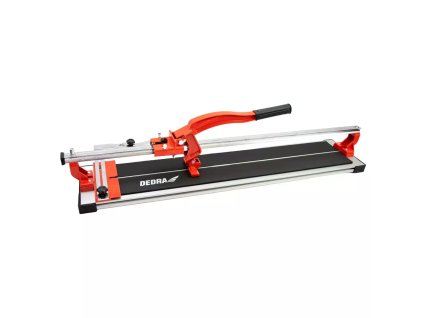Řezačka na dlažbu a obklad s ložiskovým posuvem 700 mm a extra pevnou vodící lištou + lehká, ale velmi bytelná řezačka s přesným posuvem