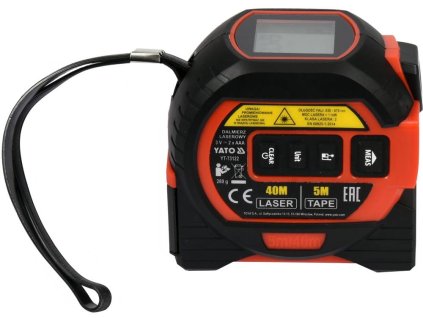 Digitální páskový metr 5/40m Yato YT-73122