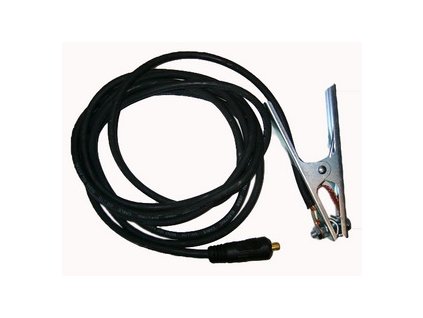 Kabel 3m/16mm, 10-25 se zemnící svěrkou 300A