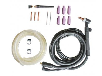 TIG hořák WP-17V - 3m/10-25 (SV125-O) s příslušenstvím