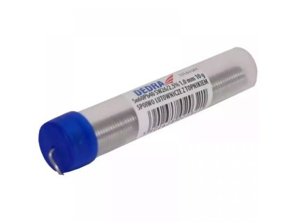 Cínová pájka s tavidlem 1,0 mm, 10g - Sn60Pb40; SW26/2,5%