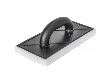 Hladítko plastové na štukování s měkkou houbou 270x130 mm, 25mm, bílé