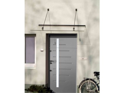 vchodová stříška LANITPLAST LAZUR 150/97 černá PK860