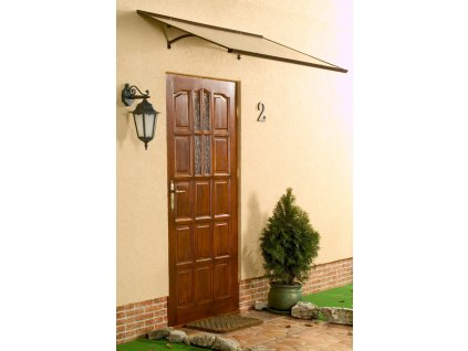 vchodová stříška LANITPLAST MELES 120/85 hnědá PK885