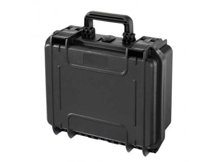 MAX Plastový kufr, 336x300xH 148mm, IP 67 + čtvercovaná pěna ve spodní části pro individuální úpravu