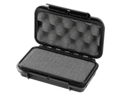 MAX Plastový box, 175x115xH 47mm, IP 67 + čtvercovaná pěna ve spodní části pro individuální úpravu