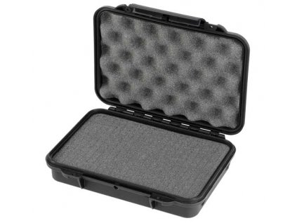 MAX Plastový box, 230x175xH 53mm, IP 67 + čtvercovaná pěna ve spodní části pro individuální úpravu