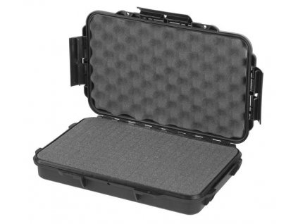 MAX Plastový box, 350x230xH 59mm, IP 67 + čtvercovaná pěna ve spodní části pro individuální úpravu
