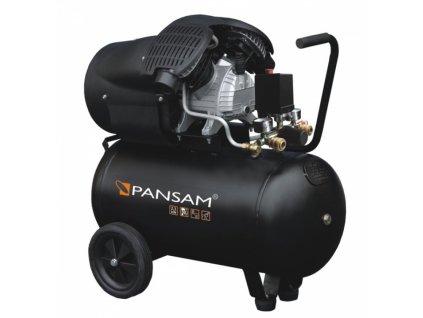Půjčovna - Vzduchový kompresor olejový 2 válce 2,3 kW, 50 l, 8 bar