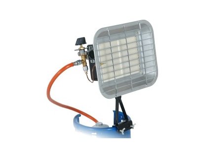 Půjčovna - Plynový přímotop na velkou bombu 4,6 kW s držákem