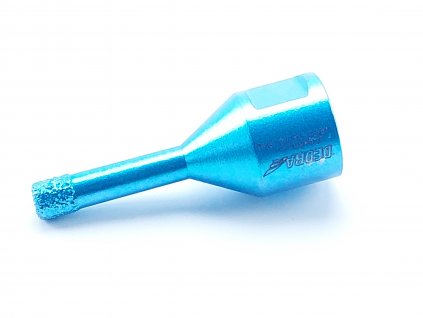 Diamantová vrtací korunka Vacuum brazed do úhlové brusky; průměr 8 mm