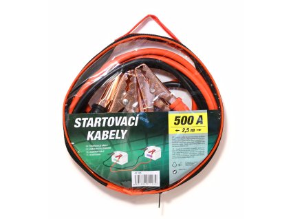 Startovací kabely 500A 2,5m zipper bag
