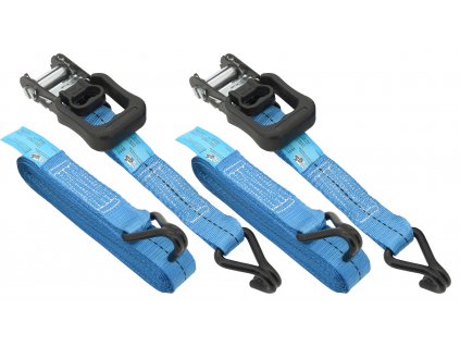 Popruh s ráčnou a háky 2ks 400daN 32mm x 4,90m TÜV