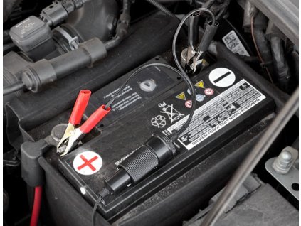 Adaptér autobaterie - zásuvka 12/24V